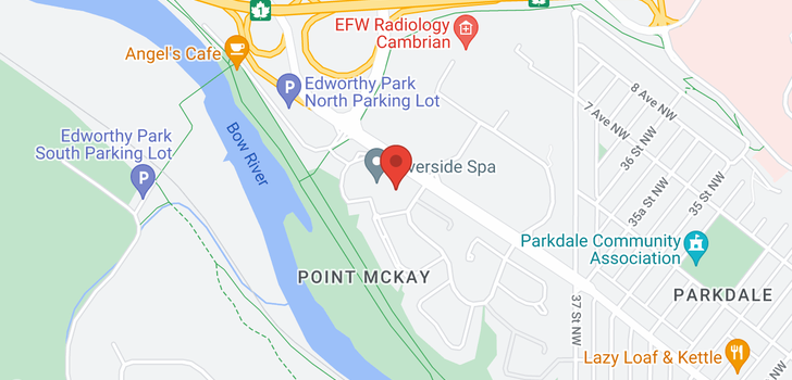 map of 28 Point Mckay Crescent NW